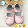 Babyschuhe 2017 Beste verkaufende Prinzessin Rosa weiche Säuglingsleder Babyschuhe Partei tragen Schuhe